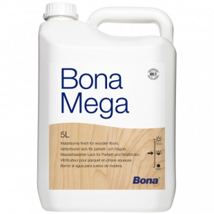 Бона BONA Mega 5л(однокомпонентный паркетный лак)