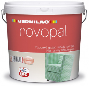 VERNILAC NOVOPAL Высококачественная моющаяся латексная краска для стен и потолков 3 л.